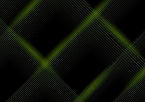 vert minimal lignes abstrait futuriste technologie Contexte vecteur