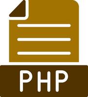 php Créatif icône conception vecteur