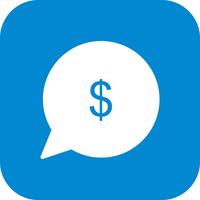 Icône Vector Send Money