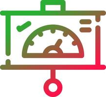 projet accomplissement Créatif icône conception vecteur