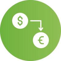 devise échange Créatif icône conception vecteur