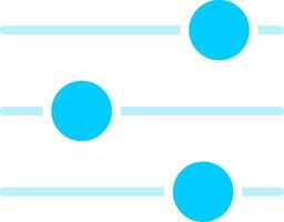 ajuster la conception de l'icône créative vecteur