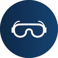 laboratoire des lunettes de protection Créatif icône conception vecteur