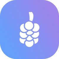 les raisins Créatif icône conception vecteur