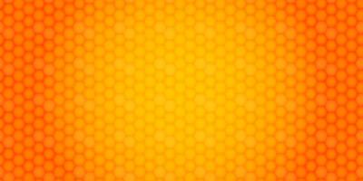 fond en nid d'abeille brillant et élégant. fond orange géométrique abstrait pour les dessins, les travaux de couverture, etc. vecteur