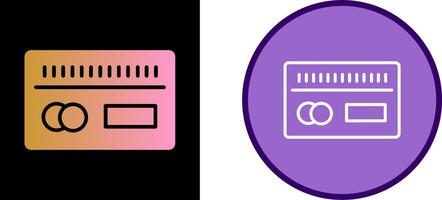 icône de vecteur de carte de crédit