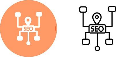 seo structure vecteur icône