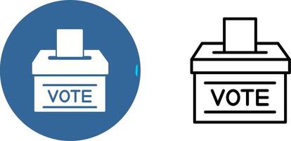 icône de vecteur de vote