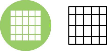 table des taux vecteur icône