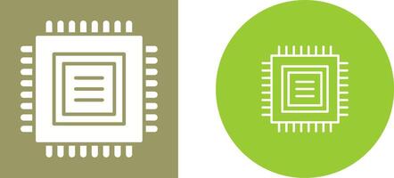 icône de vecteur de processeur
