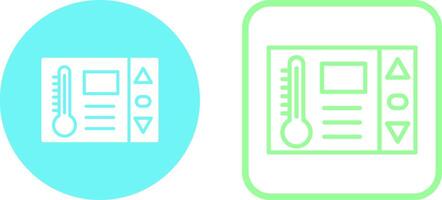 icône de vecteur de thermostat