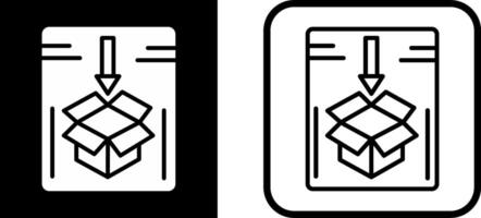 icône de vecteur de paquet