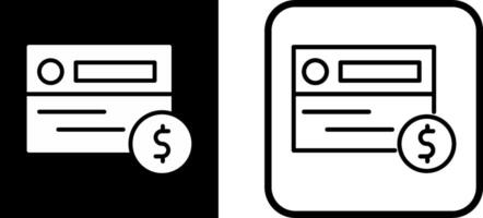 icône de vecteur de paiement par carte