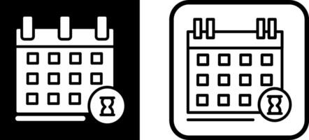 icône de vecteur de calendrier