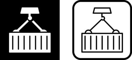 icône de vecteur de conteneur