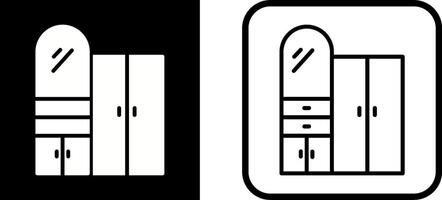 icône de vecteur de placard