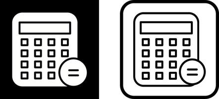 icône de vecteur de calculatrice d'entreprise