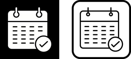 icône de vecteur de calendrier