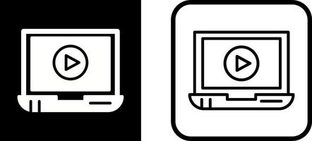 icône de vecteur de projection vidéo