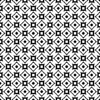 motif abstrait sans couture noir et blanc. arrière-plan et toile de fond. conception ornementale en niveaux de gris. vecteur