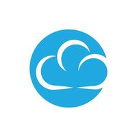 nuage logo vecteur modèle symbole conception
