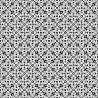 motif abstrait sans couture noir et blanc. arrière-plan et toile de fond. conception ornementale en niveaux de gris. vecteur