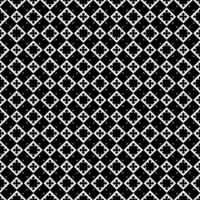 motif abstrait sans couture noir et blanc. arrière-plan et toile de fond. conception ornementale en niveaux de gris. vecteur