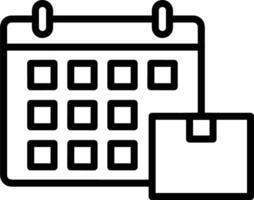 calendrier icône symbole vecteur image