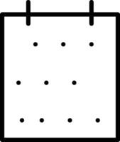 calendrier icône symbole vecteur image