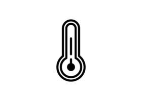 thermomètre icône conception modèle isolé illustration vecteur