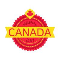 joyeux jour du Canada vecteur