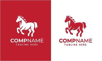 ai généré cheval minimaliste moderne unique logo icône symbole idée vecteur graphique conception modèle