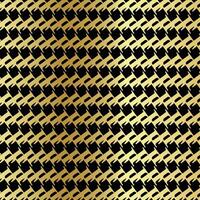 d'or sans couture géométrique modèle. abstrait Contexte. vecteur illustration.