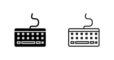 icône de vecteur de clavier