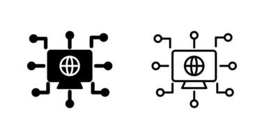 icône de vecteur de commerce numérique