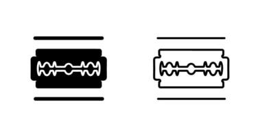 icône de vecteur de lame de rasoir