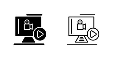 icône de vecteur de bouton de lecture