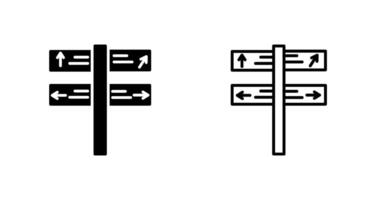 icône de vecteur de direction