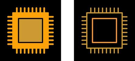 icône de vecteur de processeur