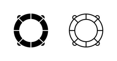 icône de vecteur de tube de sauvetage