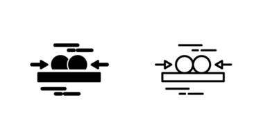 icône de vecteur de collision