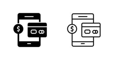 icône de vecteur de méthode de paiement