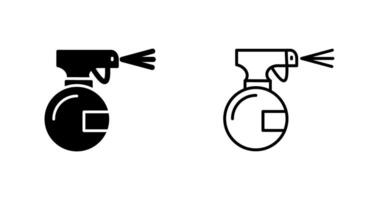 icône de vecteur de bouteille de pulvérisation