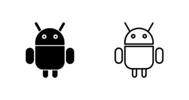 Android logo vecteur icône