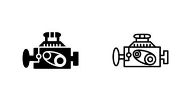 icône de vecteur de moteur