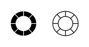 icône de vecteur de bouée de sauvetage