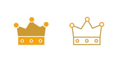 icône de vecteur de couronne de roi