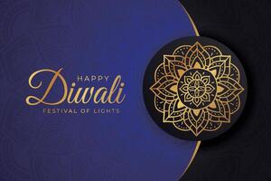 diwali - Indien Festival de lumières, conception modèle pour cartes postales, faire-part, salutation cartes, affiches, dépliants, Contexte et bannière conceptions. vecteur