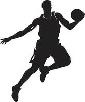 claquer spectacle vecteur logo pour admiration inspirant dunkers tremper dextérité basketball joueur vecteur logo pour précision tremper