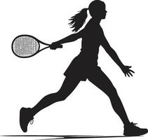 ace allégeance vecteur conception pour aux femmes tennis as rapide mange vecteur logo conception pour scooter nourriture livraison icône